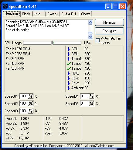 Wysoka temperatura procesora AMD athlon 64 x2 dual core.