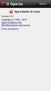Już jest Opera Mobile 10.1 beta