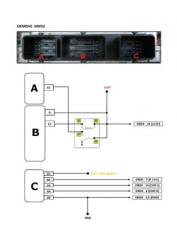 Renault Clio 3 1.2 16V: Nie odpala po wymianie komputera SIM32 - poszukiwany pinout sterownika