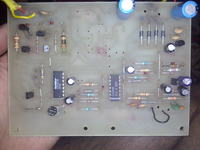 Discotech Lotos. Po podłączeniu do sieci kręci po czym staje.