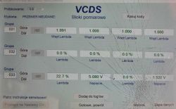 Bora 2.8 AUE - wysoka korekta sondy i 5V na banku z problemem