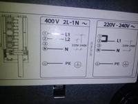 Electrolux EHH6340FSK - Płyta indukcyjna podłączenie Electrolux EHH6340FSK - Płyta indukcyjna podłączenie