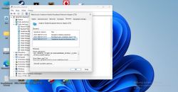 Zrzut ekranu menedżera urządzeń z błędem modemu Vodafone ZTE