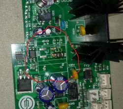 Siemens EQ5 TE-503201 RW/12 - spalony rezystor R7, jak sprawdzić moduł?