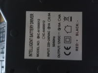 Inteligent Battery Driver 12V - Uszkodzona ładowarka akumulatorów kwasowych/żel Inteligent Battery Driver 12V - Uszkodzona ładowarka akumulatorów kwasowych/żel