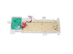Moduł elektroniczny z płytką PCB i złączami przewodowymi w plastikowej obudowie