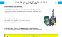 Konfiguracja pilota w PEUGEOT PARTNER 2002r