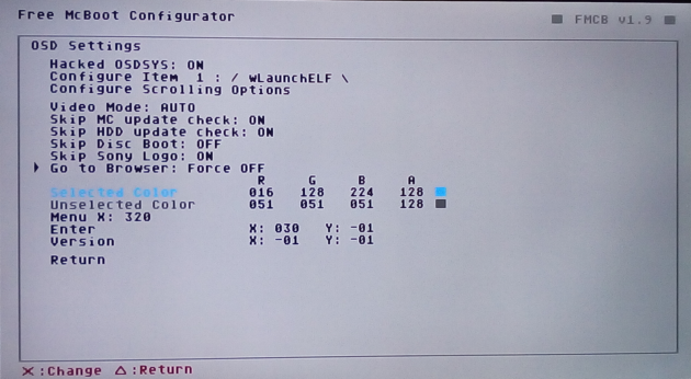 PS2 - FORTUNA Homebrew Launcher by VTSTech (BOOT.ELF replacement)