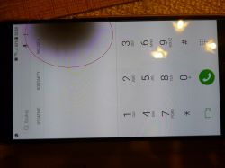 Samsung SM-J730F - Ciemna plama na ekranie, co to może być?