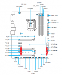 MSI Z270 Tomahawk Motherboard: Correct Front Panel Connection Pin Numbering and Guide