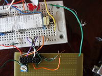 Uruchomienie wyświetlacza JM082A