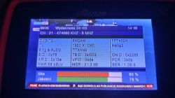 Problem z odbiorem kanałów DVB-T: Antena, Johansson 9734PL, rozgałęźniki Blue Line