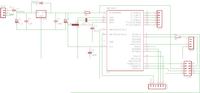 Podstawka atmega8 - schemat podstawki do programowania