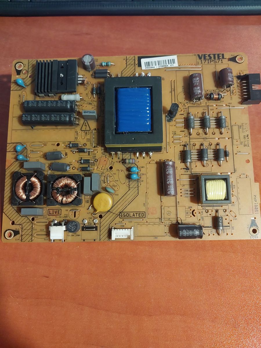 Naprawa TV Technika LED 32278B nie włącza się, dioda standby nie świeci