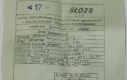 Lampa oscyloskopowa 8ŁO29 - co to jest napięcie katoda-grzejnik?