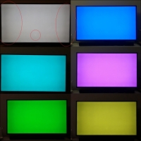 Samsung UE50MU6172: Darker Stripes and Light Spot on Screen - Matrix Model Query