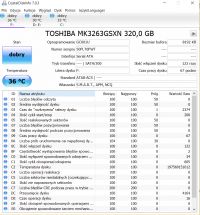 Brak dostępu do partycji na dysku Toshiba 2,5 320 GB - jak odzyskać dane?
