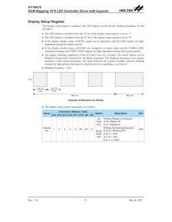 HT16K33 alphanumeric LED display module 14 segments 4 characters - protocol, Ard HT16K33 alphanumeric LED display module 14 segments 4 characters - protocol, Ard