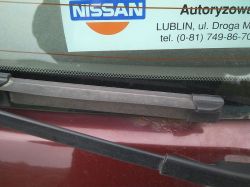 Nissan Almera N16 - Pozbycie się rdzy z klapy bagażnika