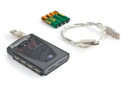 Czy hub USB z 7 portami może bezpiecznie ładować urządzenia prądem 2A?