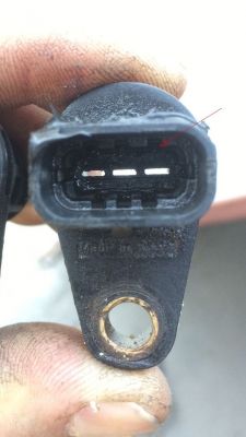 Opel Calibra - Opis pinów czujnika prędkości pojazdu w skrzyni