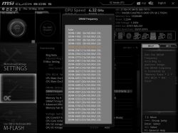 OC I5-6400 na MSI Z170 PC MATE błąd wskazania Vcore
