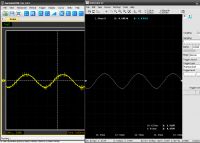 Amateur oscilloscope / USB generator (sound chip)