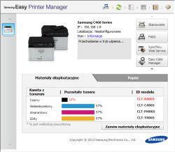 Samsung Xpress C460FW - samodzielne uzupełnianie / napełnianie tonerów