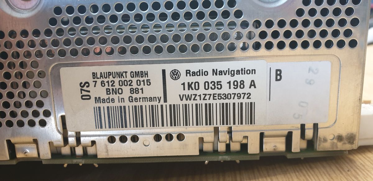 [Rozwiązano] Odczytywanie kodu z pliku w radio VW RNS MFD2 - Gdzie ...