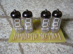 Zegar VFD - układ scalony KP145ИK1901 rosyjski - potrzebny schemat