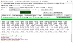BK7231 Easy UART Flasher interface with firmware read completed