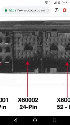 SWAP BMW E39 M52TU: Podłączenie DME MS42 zamiast MS41 - pinnout X60002?