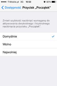 Brak możliwości wyłączenia sterowania głosowego w iPhone 4.