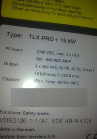 [Sprzedam] Inwerter falownik sieciowy grid tie Danfoss 15kW TLX do fotowoltaika