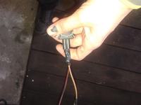 Golf MK2 1.9 TD AAZ - Kable do świec żarowych i wentylatora chłodnicy