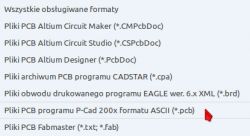 Jak przekonwertować schematy/projekty PCB, aby móc je otworzyć w Eagel 6?