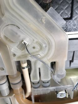 Siemens SN65D000EU - woda wypompowana, program nie startuje