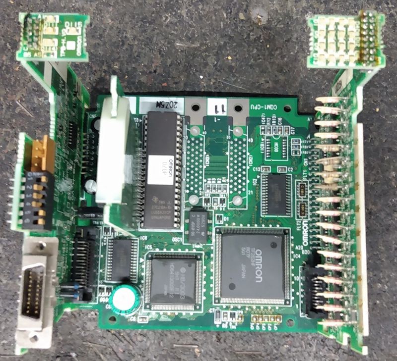 Omron CQM1 część 2, jednostka centralna CPU11 Omron CQM1 część 2, jednostka centralna CPU11