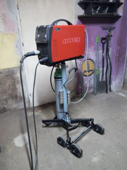 Trolley for MIG / MAG welder