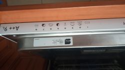 Indesit DIFP 28T9 - Błąd H, sygnał dźwiękowy, poziom wody za wysoki