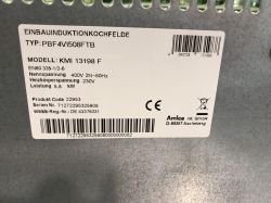 Amica PBF4VI508FTB4 model PI6508TF - Płyta indukcyjna błąd F6