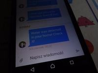 Alarm zalaniowy oparty wbudowany w oparciu o moduł LinkIt one