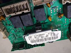 Indesit IWDE7105 - błąd F01 pomimo zmiany silnika, elektronika nie spalona...