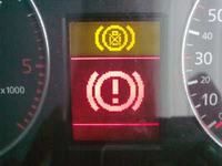 Audi a3 8L 2002 1.6Pb - Komunikat o niskim poziomie płynu hamulcowego