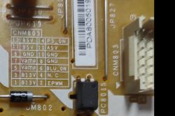 Samsung T22C300EW, Zasilacz BN44-00505A - Czy dioda ZDM803 to 1N4742A 12V?