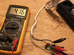 Test i wnętrze modułu voltomierza AC20-500V AD101-22VM Test i wnętrze modułu voltomierza AC20-500V AD101-22VM