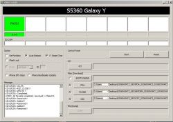 Samsung Galaxy Y GT-S5360 - Update stock fw. Stabilne CM 9.2 / CM 11.