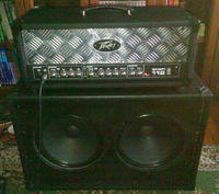 Kolumny gitarowe 2x12 "z niczego", przeróbka comba Peavey Bandit 112 Kolumny gitarowe 2x12 "z niczego", przeróbka comba Peavey Bandit 112