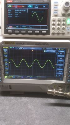 Generator Uni-t UTG 962 - całkiem udany zakup.