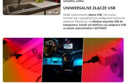 Wodoodporny pasek LED RGB na USB z Bluetooth (i podobno WiFi? jednak nie) Wodoodporny pasek LED RGB na USB z Bluetooth (i podobno WiFi? jednak nie)
